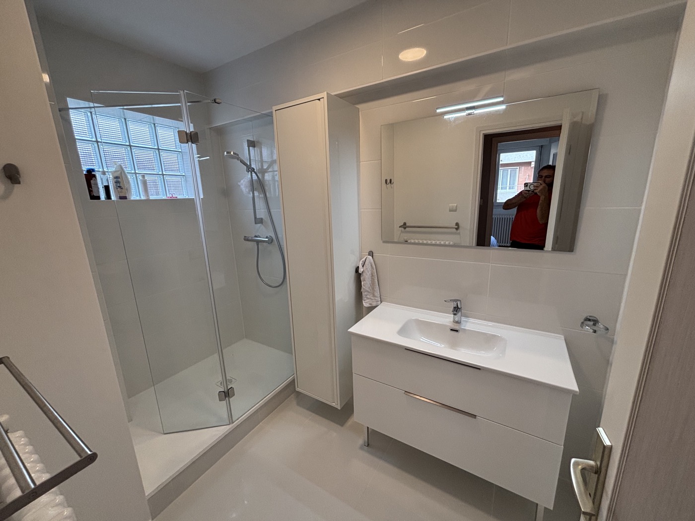 Après : salle de bain rénovée